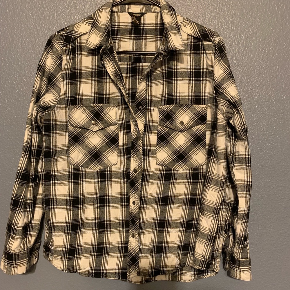Black and White Flannel
